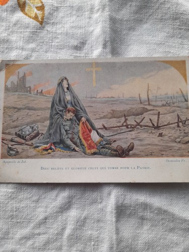 Carte postale guerre 18 - postale,