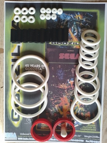 Flipper sega godzilla kit - flipper, godzilla-kit
