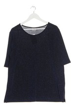 CANADA Blouse brillante Dames Blouse T EU 44 bleu style décontracté