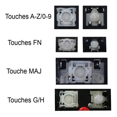 Touche clavier pour lenovo - de,
