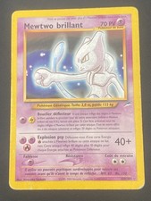 CARTE POKEMON MEWTWO BRILLANT