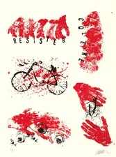 Arman, Estampe, Résister colère