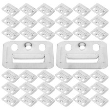  100 Pcs Panneau Mural En Fonte Équerre Murale Support De Montage