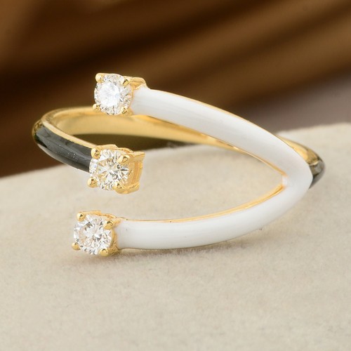 Bague ouverture h - ouverture, en