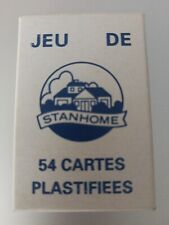 Stanhome, Petit Jeu De 54 Cartes Plastifiées