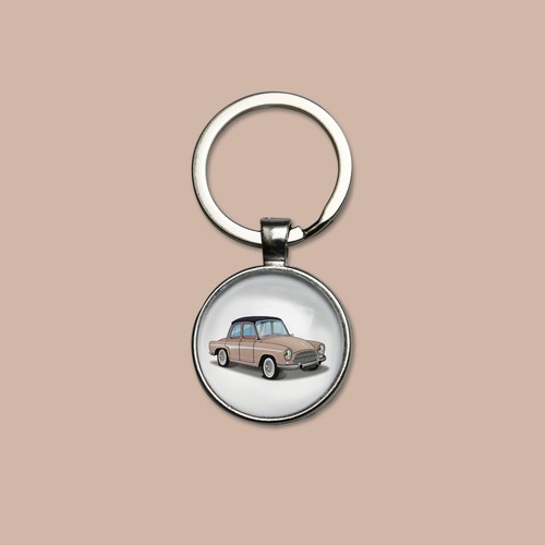Porte clefs simca aronde p60 - porte-clefs,