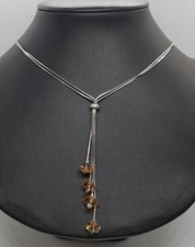 Collier fin argent 925 2 rangs