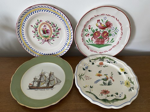 Série anciennes assiettes - série, 4