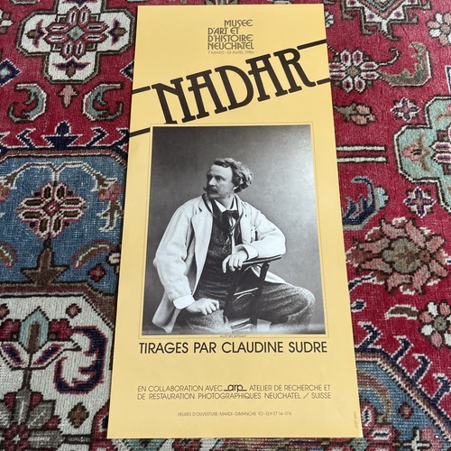 Nadar affiche originale - nadar,