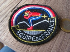 patch    ancien ski   equipe