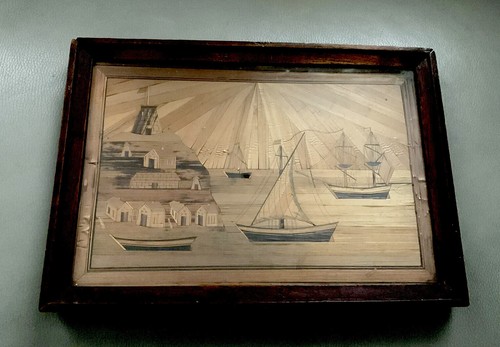 Tableau marqueterie de - en,