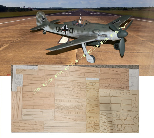 Focke wulf 190 65 ws - focke-wulf, 65"