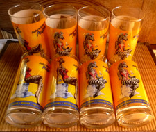 ORANGINA lot de 8 verres