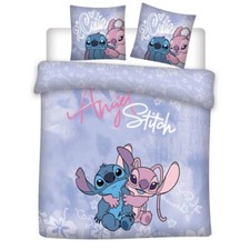 Housse de couette Disney Lilo & Stitch angel  220x240cm + 2 taies d'oreiller