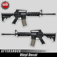 AR15 Gun Decal Assault Rifle