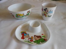 Ensemble bol coquetier et