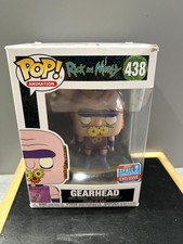 Funko POP Rick and Morty 438 Convention Exclusive Gearhead