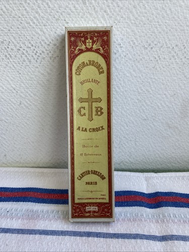 Ancienne boîte écheveaux - boîte,