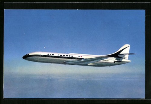 Avion caravelle air france - avion, d'air