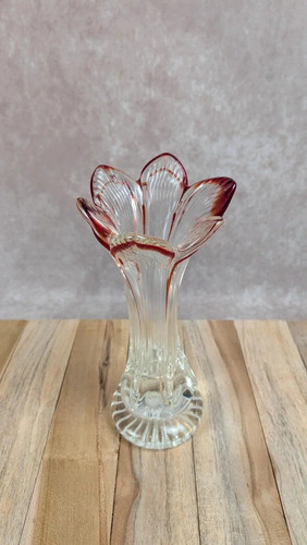 Vase verre vintage forme - vase, en
