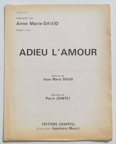 Partition vintage sheet - , music