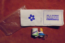 PORTE CLÉS FIGURINE JOUET ARTICULE YAOURT CHAMBOURCY Automate Neuf sous blister