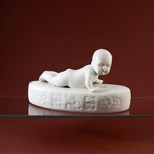 ART DÉCO RARE Boîte à dragées 1925 biscuit de porcelaine