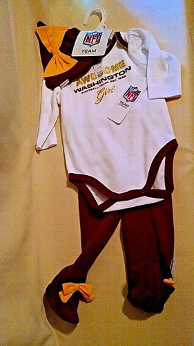 Washington football team baby - football,