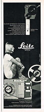 PUBLICITE ADVERTISING 104  1963  LEITZ   projecteur 8MM  CINOVID
