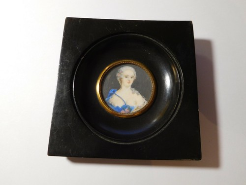 Peinture miniature ancienne - , "