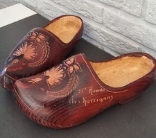 Véritable Sabots Bretons Sculpté.