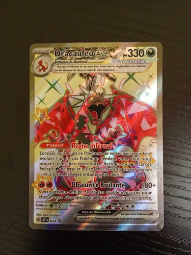 Carte pokémon dracaufeu - carte,