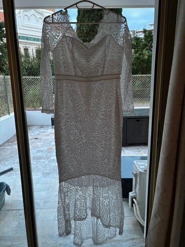 Robe dentelle blanche - dentelle,