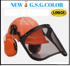 Kit Forestier Casque Travail Avec Casque et Casque Visière A Verso