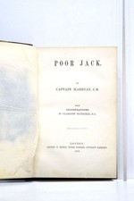 LIVRE ANCIEN MARRYAT POOR JACK