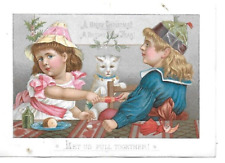 ancien chromo  H.  9,5 cms