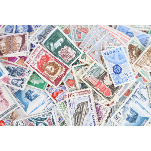 Lot 1000 timbres france - lot,