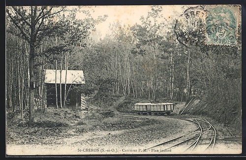Cpa chéron carrieres - carrieres, p