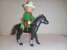 PLAYMOBIL cowboy Western far West chevalier saloon diligence shérif train