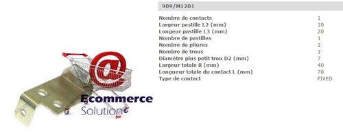 Kit contact peg - de, 103349