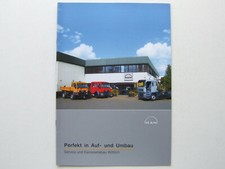 Catalogue, brochure, camion, truck, MAN L, TG carrosseries spéciales, Allemand