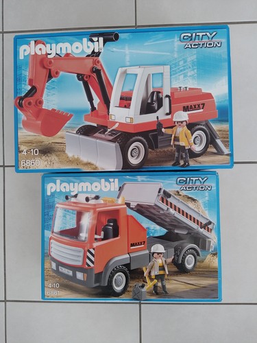 6860 6861 playmobil chantier - 6860,