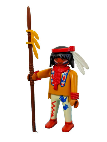 Playmobil figurine guerrier - figurine,
