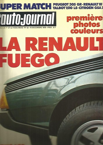 Auto journal fuego - l'auto, /