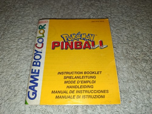 Notice pokemon pinball - pokemon,