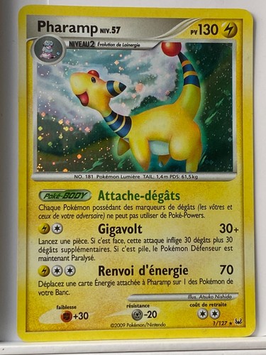 Pharamp 127 holo platine - 1/127,