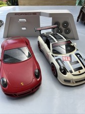 PL LOT PLAYMOBIL VOITURE PORSCHE 911 CARRERA S Et Gt3 Cup Et Stand