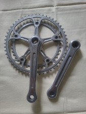 Vintage CAMPAGNOLO SUPER RECORD STRADA 1049/A Crankset 144BCD 52/42 170mm