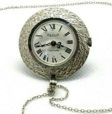 Reglia Pendentif 35.5mm  Fe 233 60 1960 Lebrocantheure Montre Vintage Watch