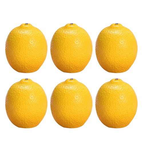 Pcs citrons factices - 6,